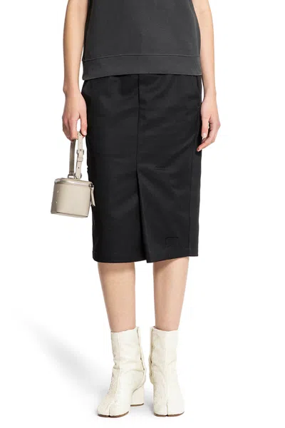 Maison Margiela Woman Black Skirts
