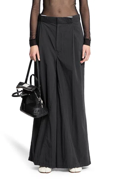 Maison Margiela Woman Black Trousers
