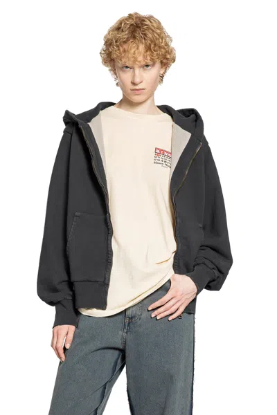 Maison Margiela Woman Blue Sweatshirts