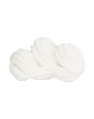 Maison Margiela Woman Brooch White Size - Plastic