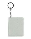 Maison Margiela Woman Cardholder Off White Size - Cow Leather