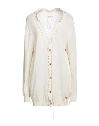 Maison Margiela Cardigans In Pastel Yellow
