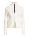 Maison Margiela Woman Cardigan Ivory Size L Wool In White