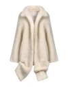 Maison Margiela Woman Cardigan Ivory Size S Mohair Wool, Wool In White