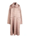 Maison Margiela Woman Coat Blush Size 4 Acetate, Viscose In Pink