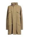 Maison Margiela Woman Coat Camel Size 2 Cotton, Polyamide In Brown