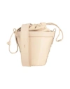 Maison Margiela Woman Cross-body Bag Beige Size - Leather