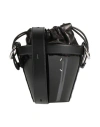 Maison Margiela Logo Bucket Bag In Black