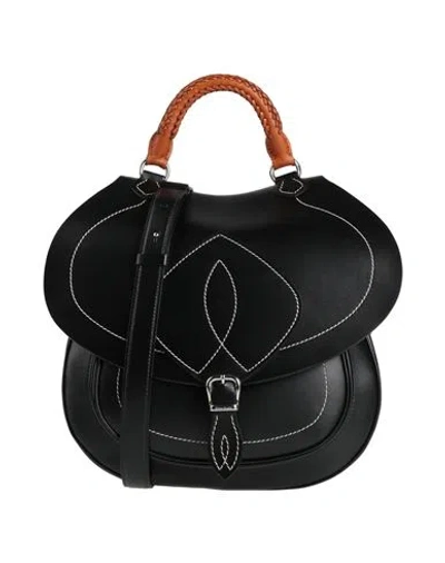Maison Margiela Woman Cross-body Bag Black Size - Leather