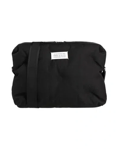 Maison Margiela Woman Cross-body Bag Black Size - Polyamide, Calfskin