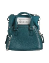 Maison Margiela Woman Cross-body Bag Deep Jade Size - Leather In Green