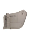 Maison Margiela Woman Cross-body Bag Grey Size - Leather