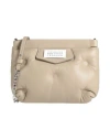 Maison Margiela Woman Cross-body Bag Khaki Size - Ovine Leather In Beige