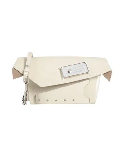 Maison Margiela Woman Cross-body Bag Light Grey Size - Cow Leather In Gray