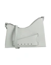 Maison Margiela Woman Cross-body Bag Light Grey Size - Leather In Gray