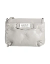 Maison Margiela Woman Cross-body Bag Light Grey Size - Ovine Leather