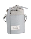 Maison Margiela Woman Cross-body Bag Light Grey Size - Soft Leather