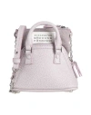 Maison Margiela Woman Cross-body Bag Lilac Size - Leather, Zinc, Aluminum, Copper, Brass In Purple