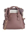 Maison Margiela Woman Cross-body Bag Mauve Size - Leather In Purple