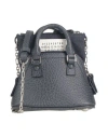 Maison Margiela Woman Cross-body Bag Navy Size - Leather, Zinc, Aluminum, Copper, Brass