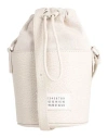 Maison Margiela Woman Cross-body Bag Off White Size - Soft Leather