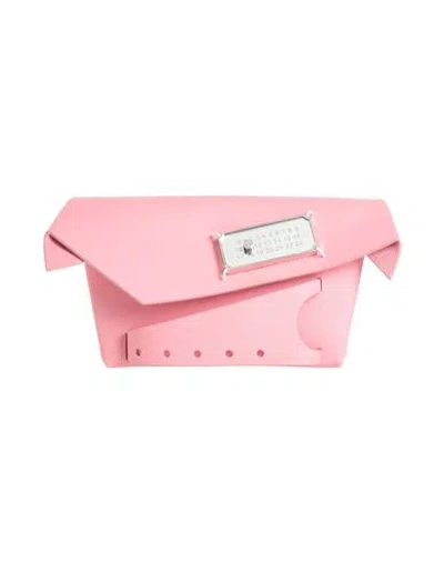 Maison Margiela Woman Cross-body Bag Pink Size - Bovine Leather