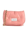 Maison Margiela Woman Cross-body Bag Pink Size - Ovine Leather, Zinc, Aluminum, Copper In Pink