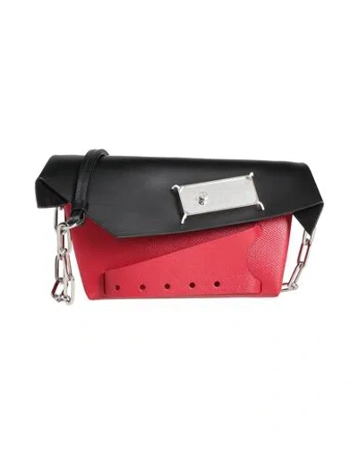 Maison Margiela Woman Cross-body Bag Red Size - Cow Leather