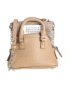 Maison Margiela Woman Cross-body Bag Sand Size - Leather, Zinc, Aluminum, Copper, Brass In Beige