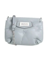 Maison Margiela Woman Cross-body Bag Sky Blue Size - Ovine Leather