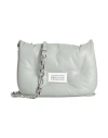 Maison Margiela Woman Cross-body Bag Sky Blue Size - Ovine Leather, Zinc, Aluminum, Copper