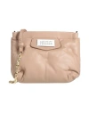 Maison Margiela Woman Cross-body Bag Taupe Size - Ovine Leather In Grey