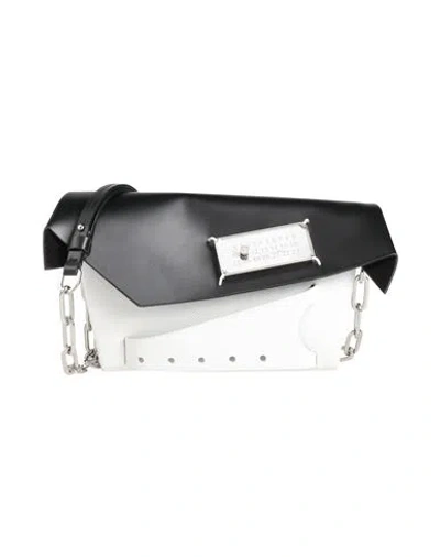 Maison Margiela Woman Cross-body Bag White Size - Cow Leather