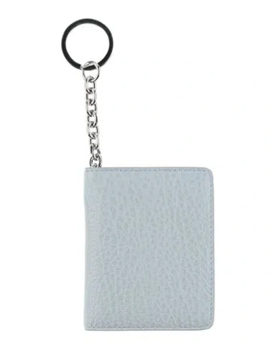 Maison Margiela Woman Document Holder Light Grey Size - Bovine Leather In Grey