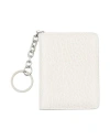 Maison Margiela Woman Document Holder Off White Size - Bovine Leather