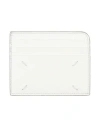 Maison Margiela Woman Document Holder White Size - Bovine Leather In White