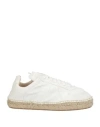 Maison Margiela Woman Espadrilles White Size 7 Textile Fibers In White