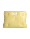 Maison Margiela Woman Handbag Lime Green Size - Ovine Leather, Bovine Leather, Brass, Zinc, Copper In Green