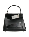 Maison Margiela Woman Black Shoulder Bags In Black