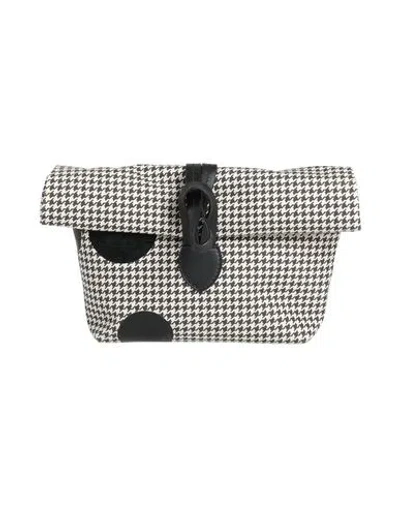 Maison Margiela Woman Handbag Black Size - Cotton, Cow Leather