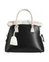 Maison Margiela Woman Handbag Black Size - Goat Skin In Black