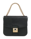Maison Margiela Two-tone Shoulder Bag In Black