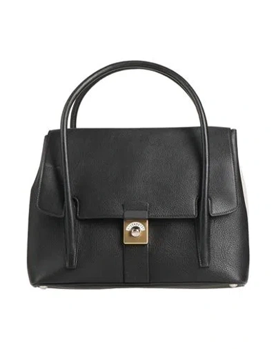 Maison Margiela Woman Handbag Black Size - Leather, Textile Fibers
