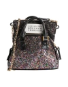 Maison Margiela Woman Handbag Black Size - Polyester, Cow Leather, Zinc, Aluminum, Copper In Black