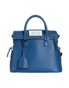 Maison Margiela Woman Handbag Blue Size - Calfskin