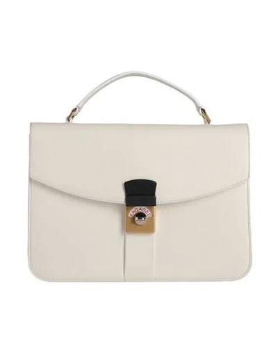 Maison Margiela Woman Handbag Ivory Size - Leather In White