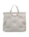 Maison Margiela Woman Handbag Light Grey Size - Leather In Grey
