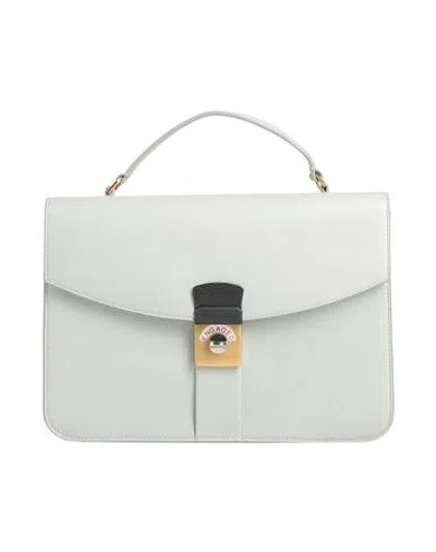 Maison Margiela Woman Handbag Light Grey Size - Leather