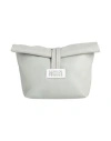 Maison Margiela Woman Handbag Light Grey Size - Leather In Gray