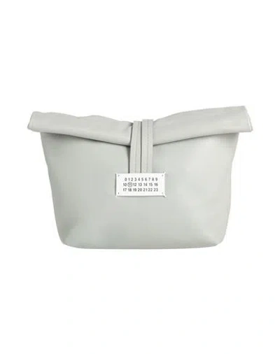 Maison Margiela Woman Handbag Light Grey Size - Leather In Gray